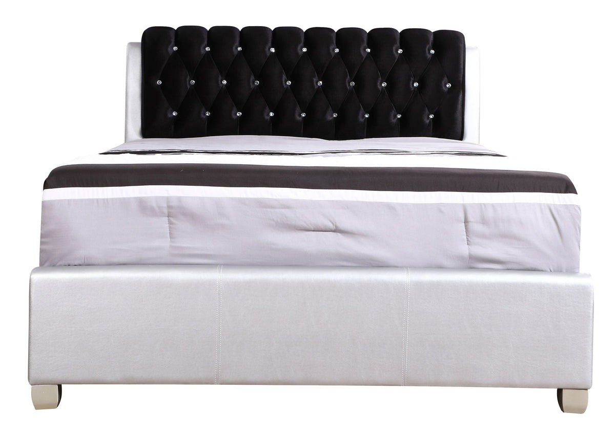 Tufted Upholstered Bed