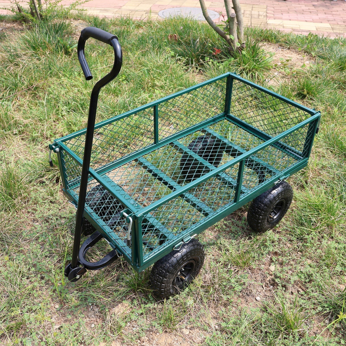 Wagon Cart Garden Cart Trucks in Green