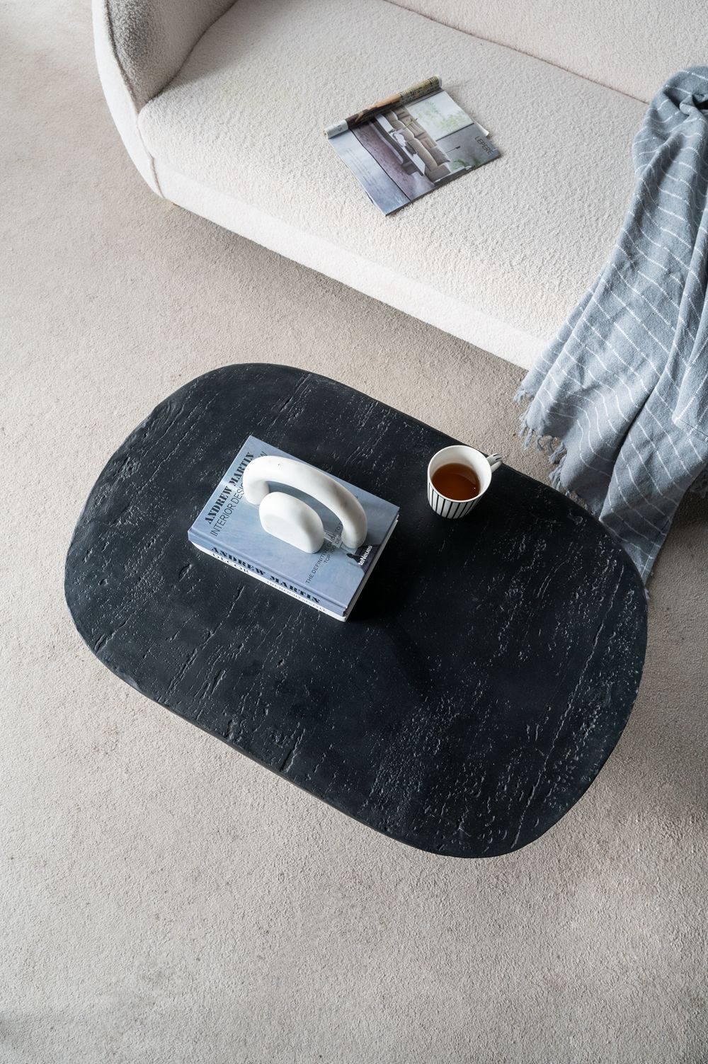 Organic Design Oval Coffee Table