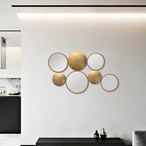 Metal-Bubble-Cluster-Wall-Mirror-Mirrors