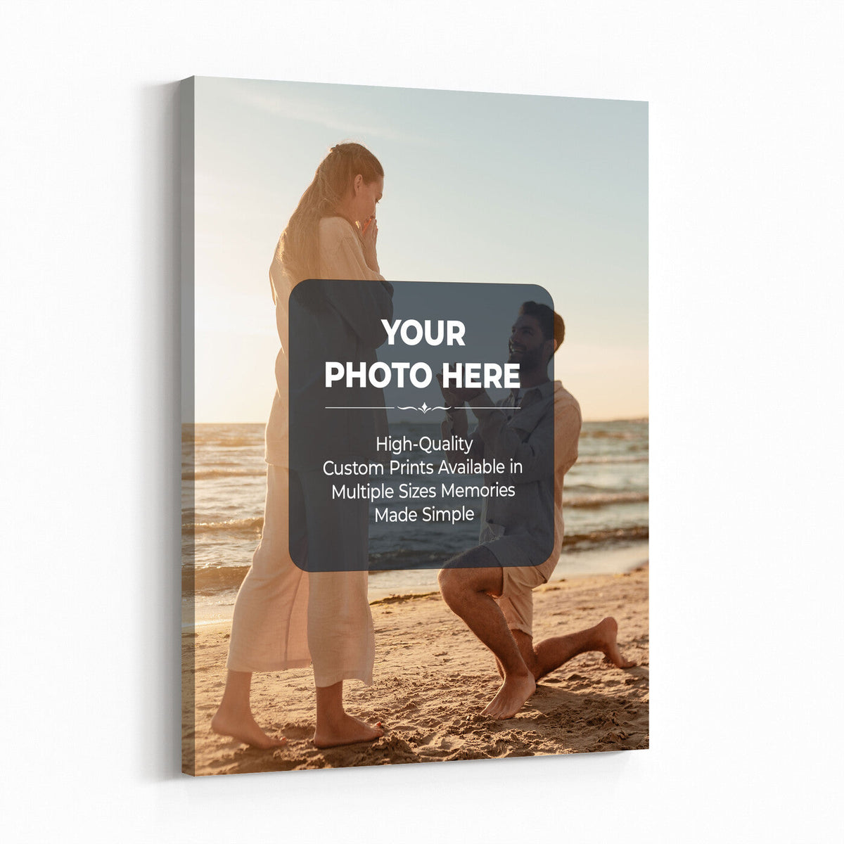 Create Your Custom Canvas Print, Personalized Photo Wall Art