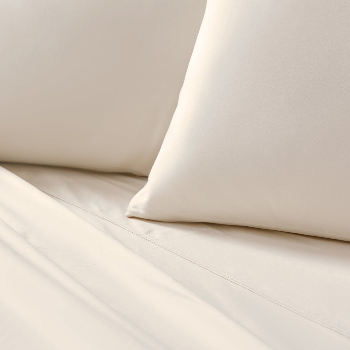Weekender 200 TC Cotton Sheet Set Twin XL Cream