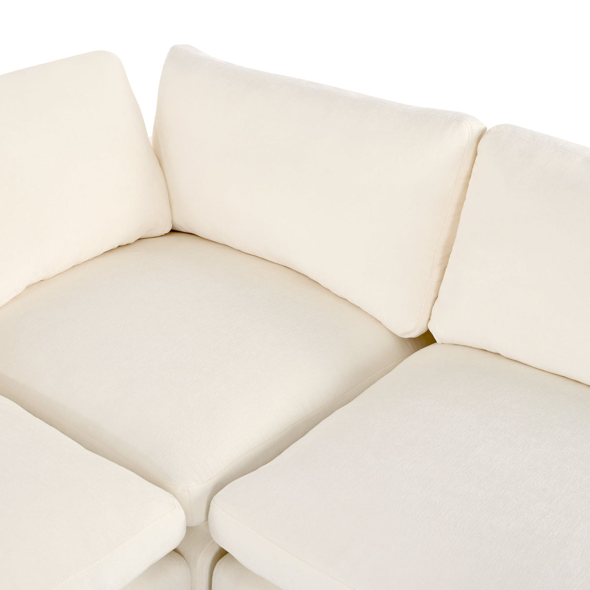 U-Style Upholstered Modular Sofa with Storage and Built-in Tech