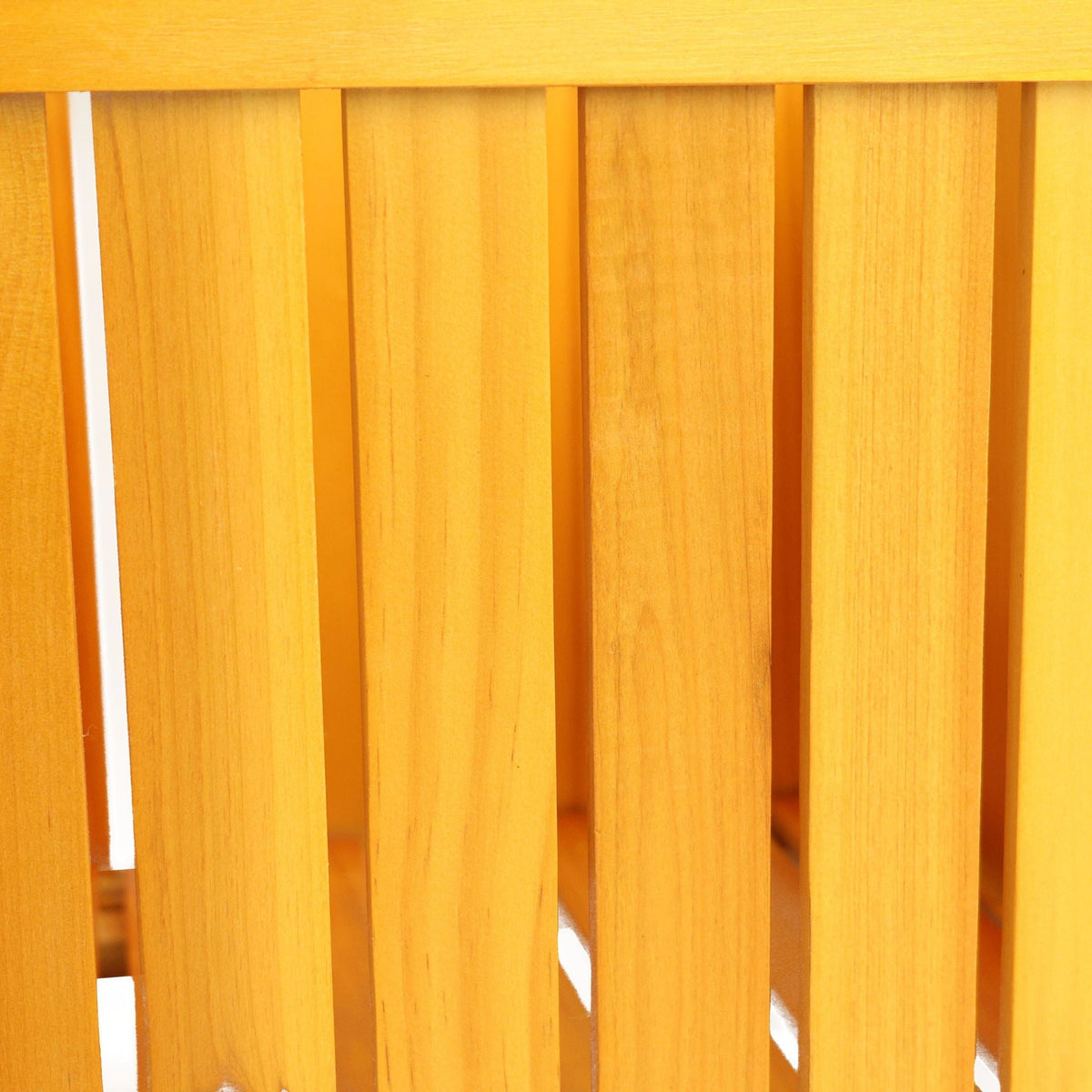 Teak Square Outdoor Flower and Herb Pot with Durable Wood Construction