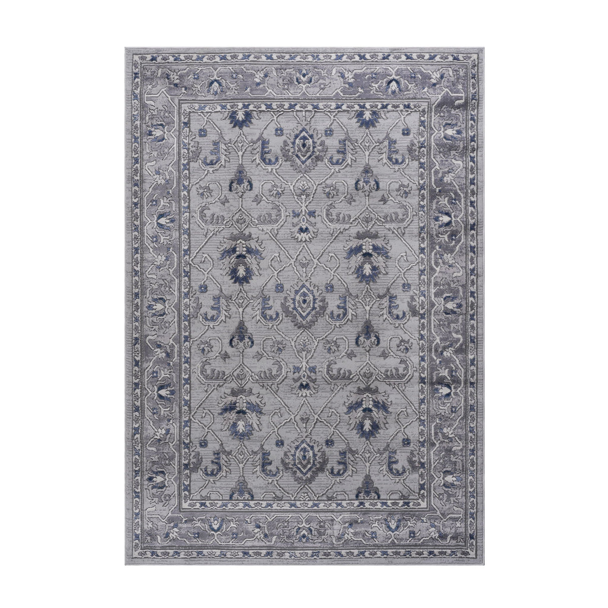Marfi - 6' X 9' Oriental Area Rug - Gray / Blue