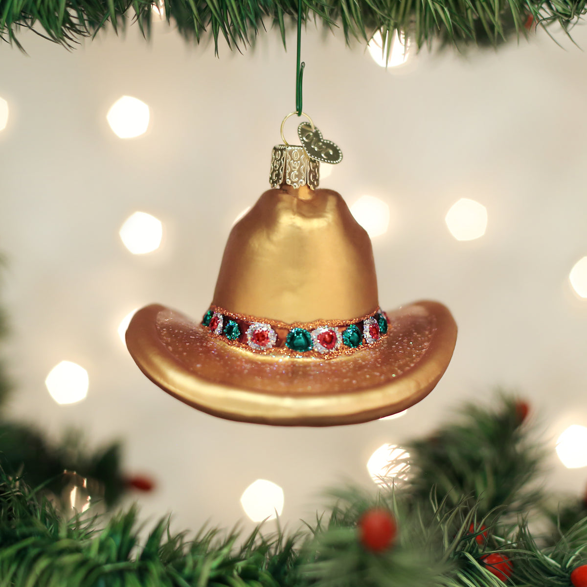Cowboy-Hat-Ornament-Christmas-Ornaments