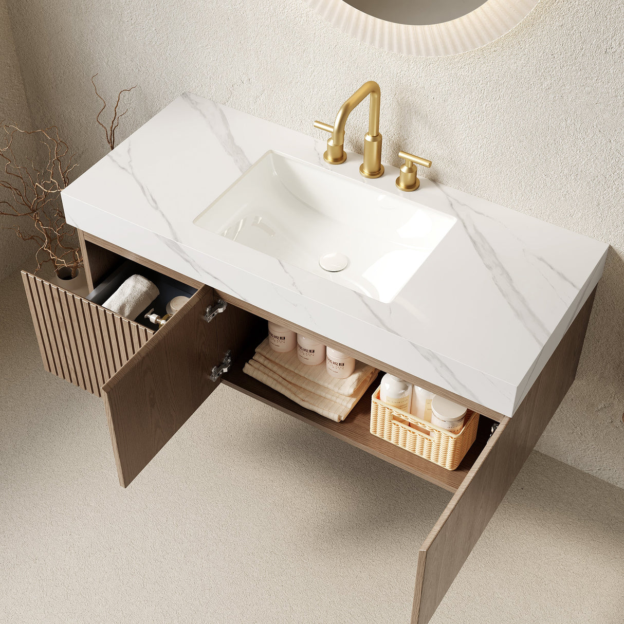 Muri 48" Bathroom Vanity & Sink