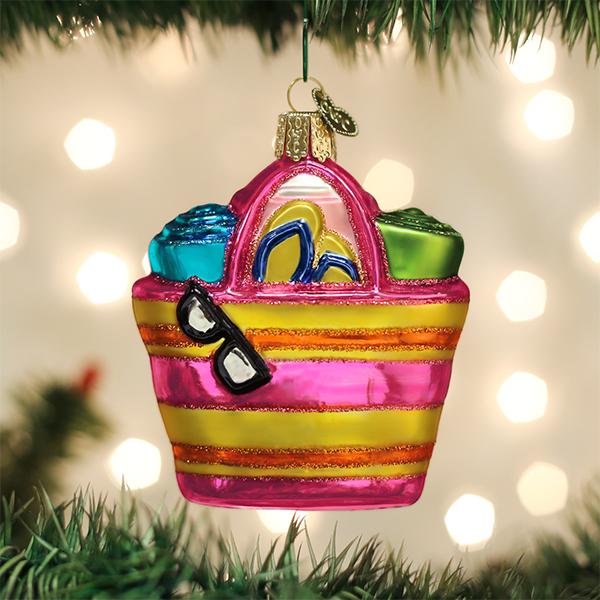 Beach-Bag-Ornament-Christmas-Ornaments