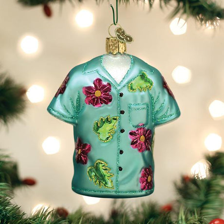 Hawaiian-Shirt-Ornament-Christmas-Ornaments