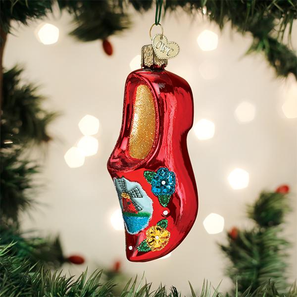 Wooden-Clog-Ornament-Christmas-Ornaments