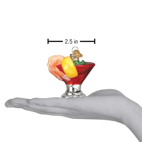 Shrimp Cocktail Ornament
