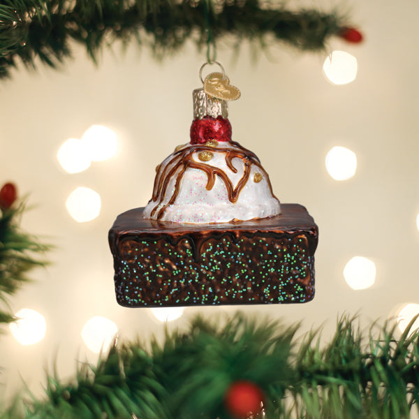 Brownie-A-La-Mode-Ornament-Christmas-Ornaments