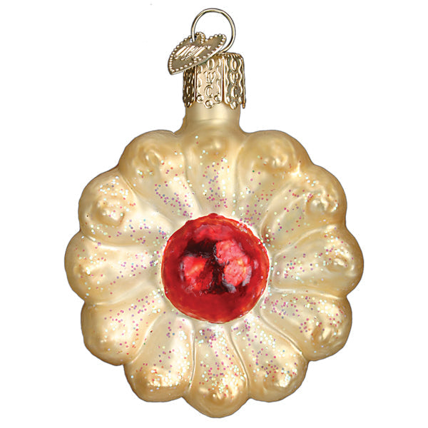 Spritz Cookie Ornament Glass Holiday Decoration