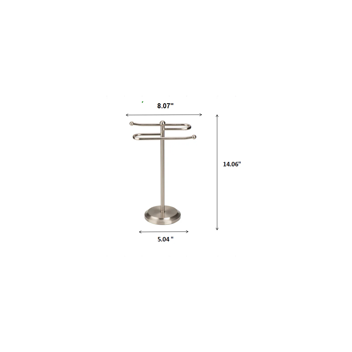 Classical S Design Fingertip Towel Holder