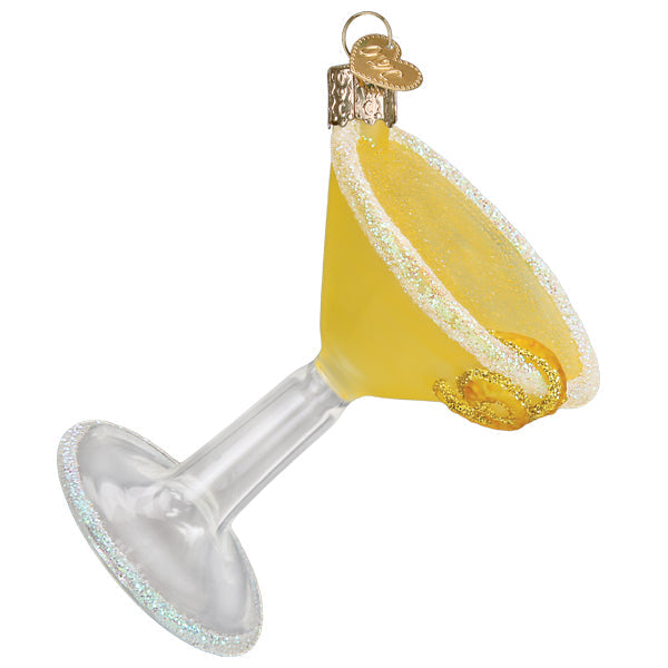 Lemon Drop Martini Ornament 3.5 x 3 x 2.5