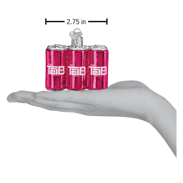Tab Six Pack Christmas Ornament