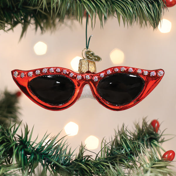 Fashion Sunglasses Ornament Cat-Eye Style
