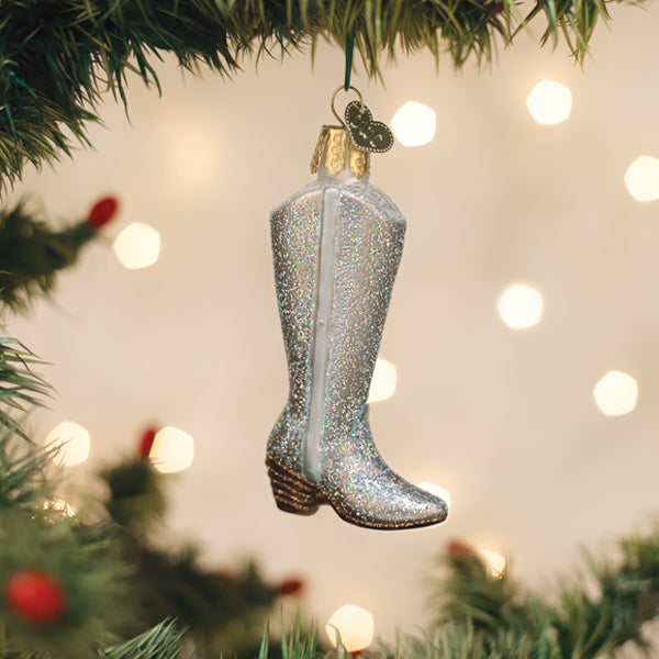 Glittered-Boot-Ornament-Christmas-Ornaments