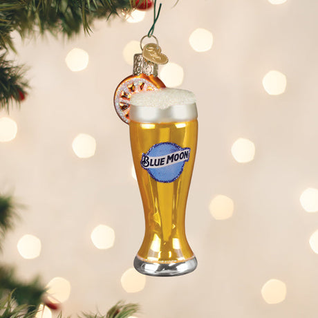 Glass-Of-Blue-Moon-Beer-Ornament-Christmas-Ornaments