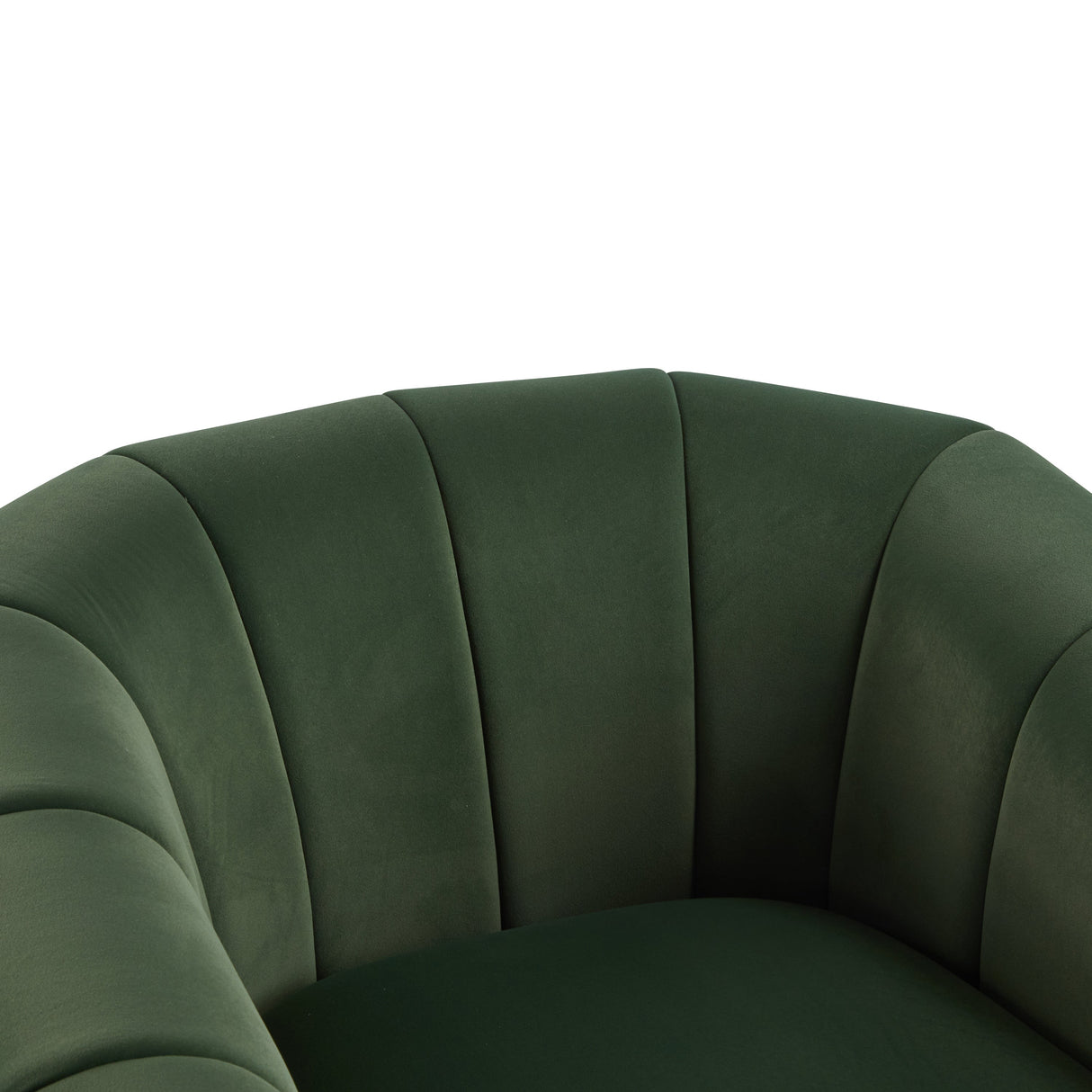 Modern Swivel Club Chair with Premium Velvet
