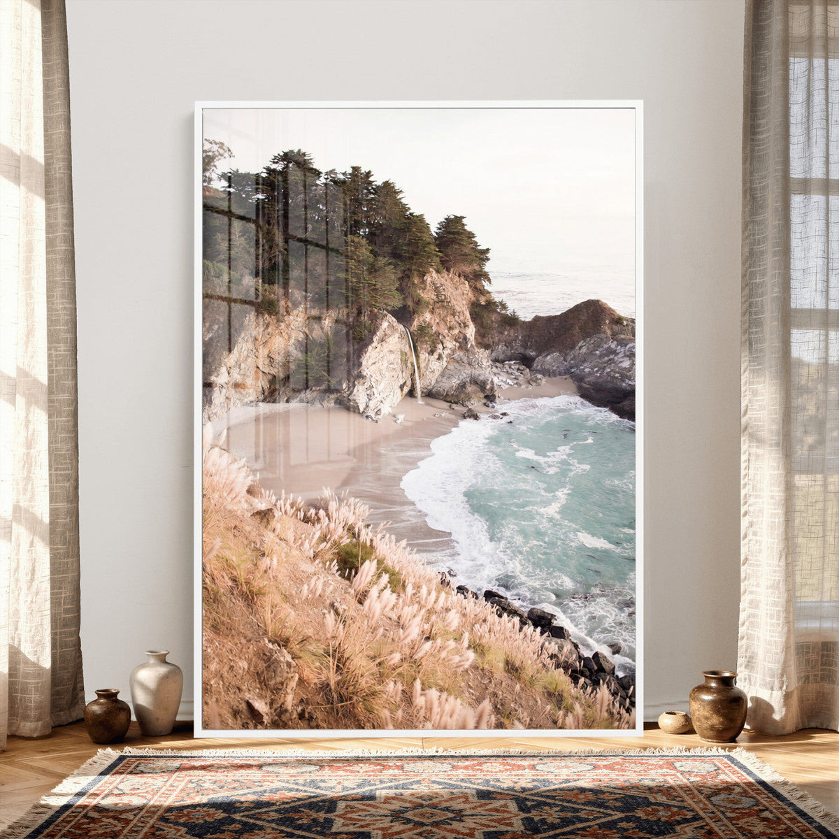 McWay Falls Canvas Wall Art, Big Sur California Photography