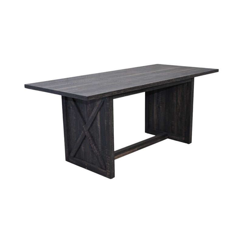 70.87" Farmhouse Large Dining Table for 6-8 People