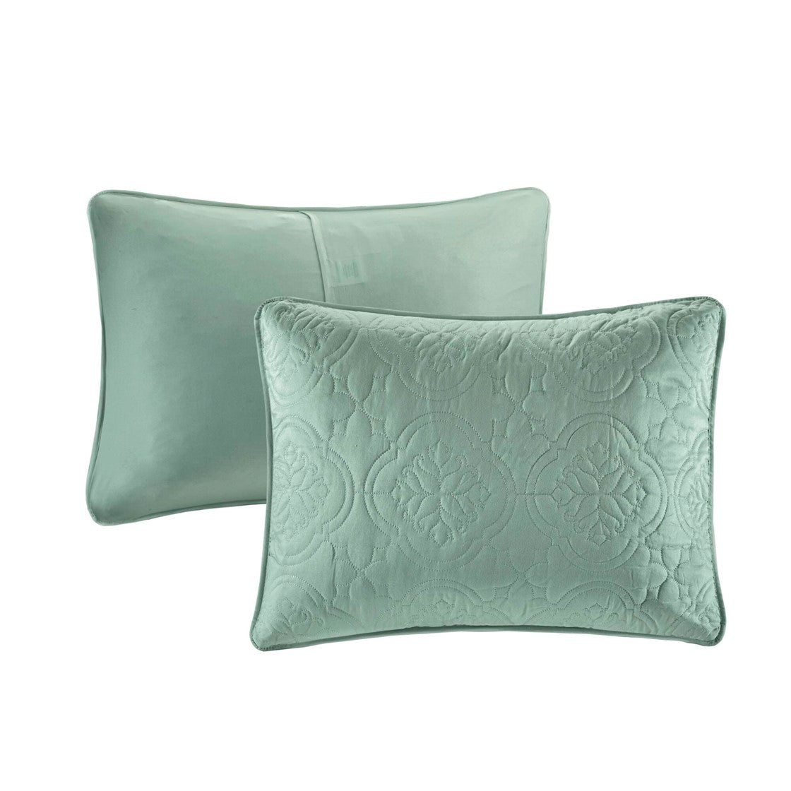 3 Piece Reversible Bedspread Set Seafoam Full/Queen