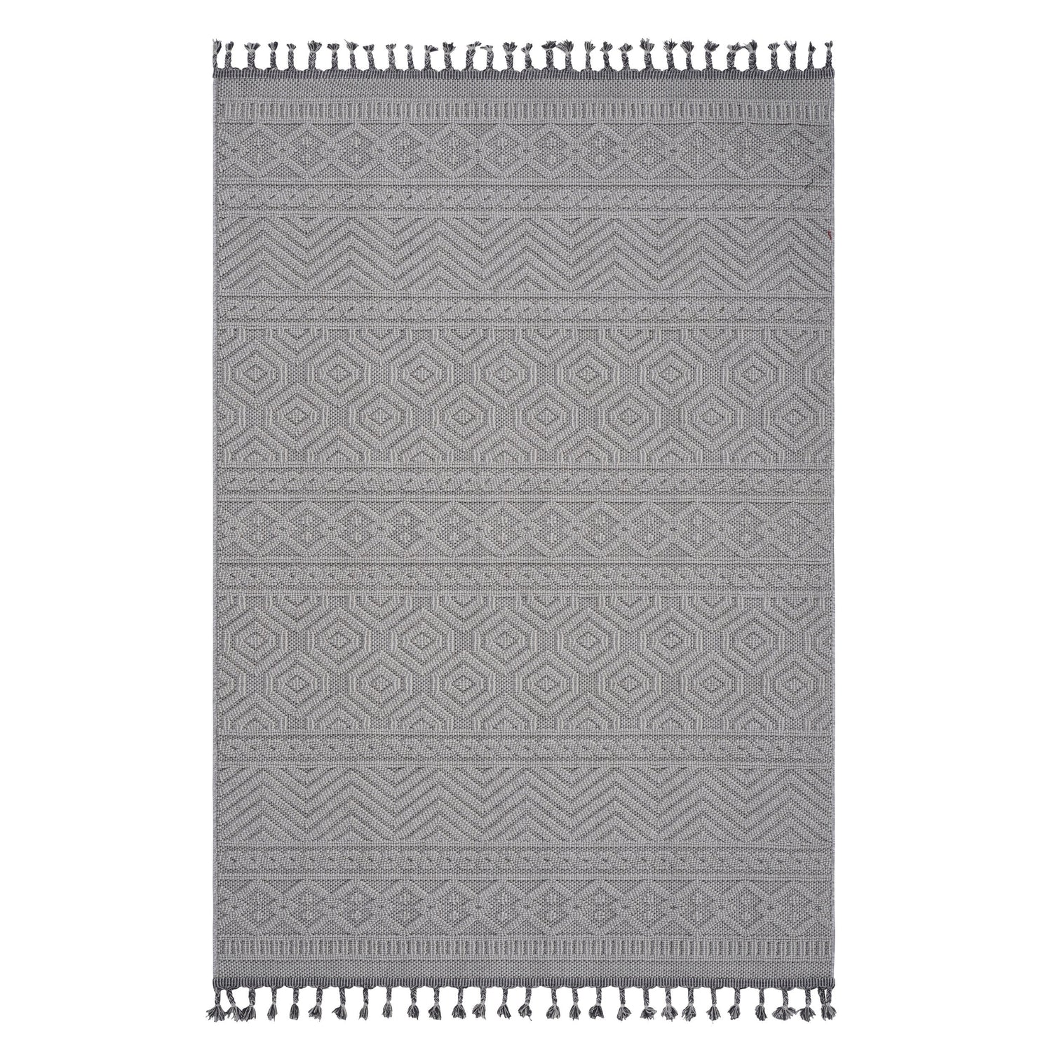 NAAR Guros Collection Geometric Indoor/Outdoor Area Rug