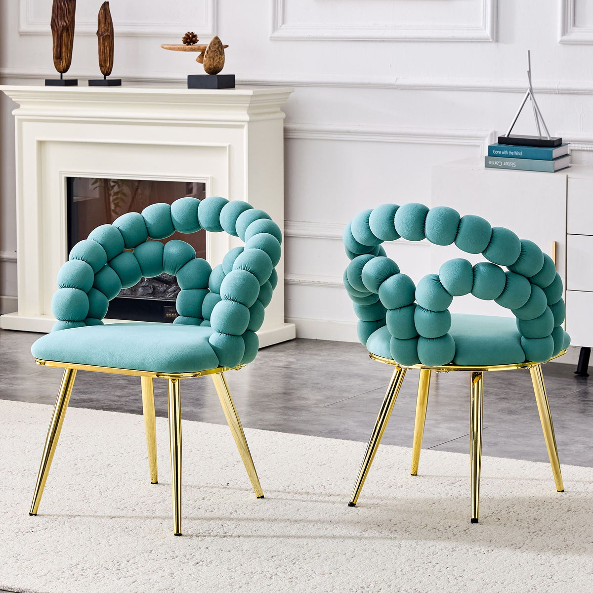 Puffy Bubble, Ball Chain Chairs For Dining Room