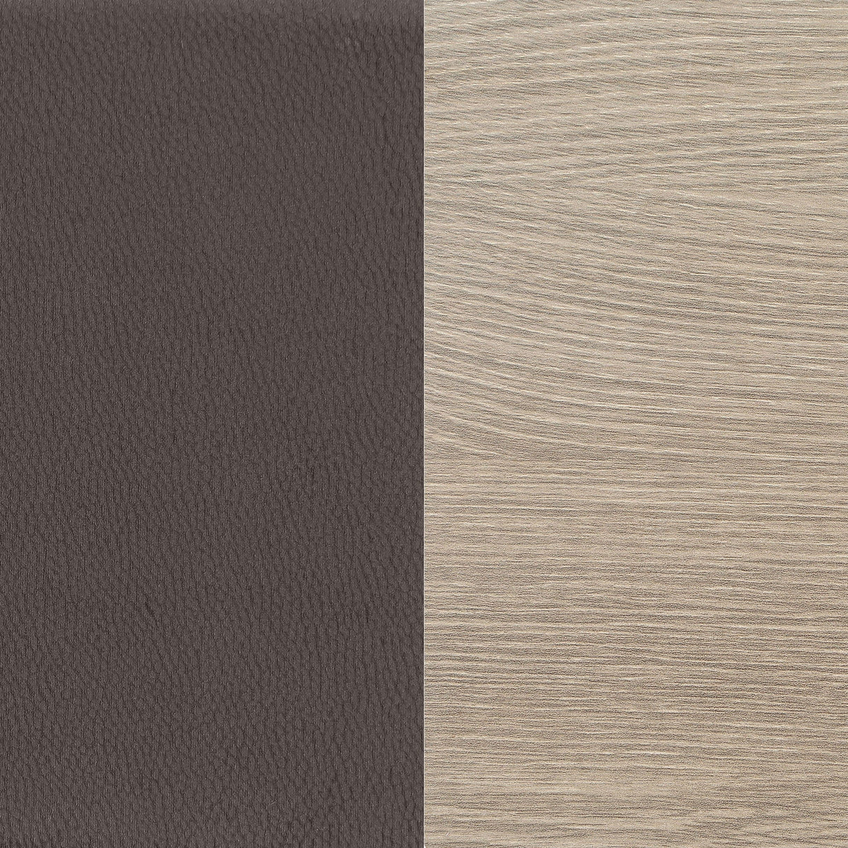Staten - Upholstered Armless Accent Chair - Dark Brown