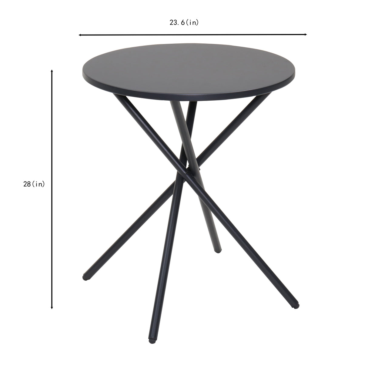 3-Piece Outdoor Wicker Bistro Set