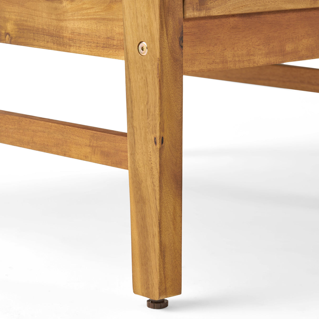 The Aurland™ Slatted Acacia Club Chair (Set of 2)