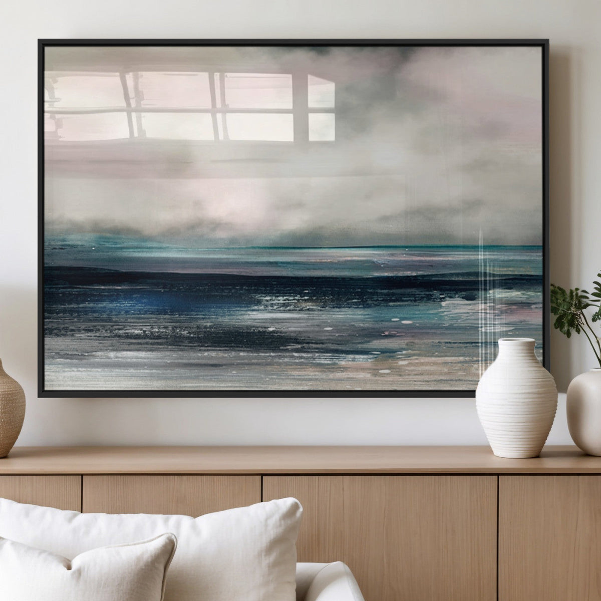 Contemporary Abstract Wall Art Canvas Print