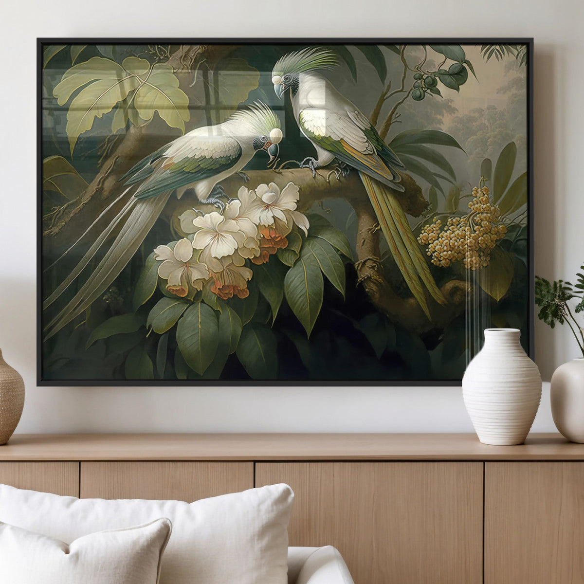 Tropical Paradise Print Wall Art Stunning Artwork of a