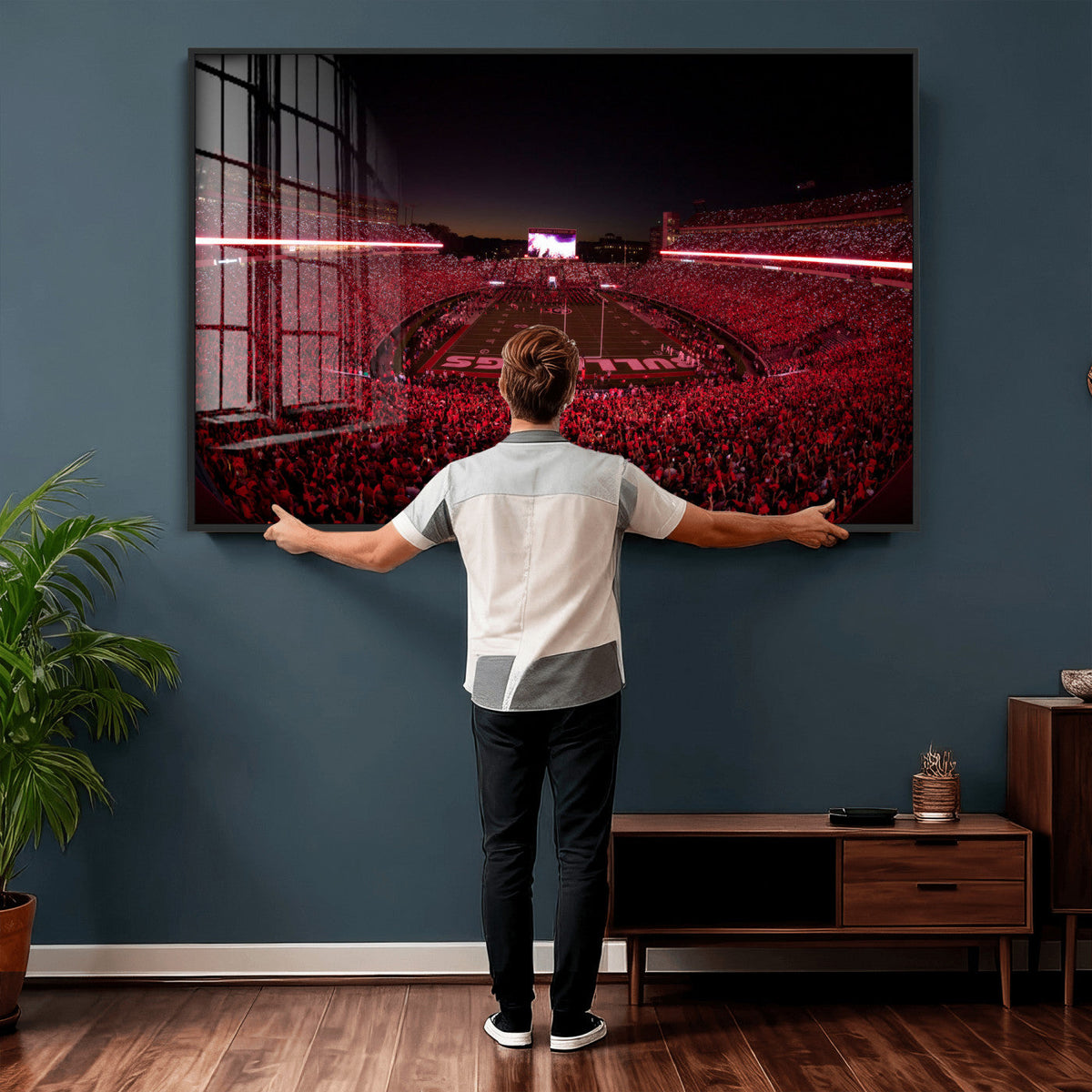 Sanford Stadium Wall Art Canvas Print – Georgia Bulldogs