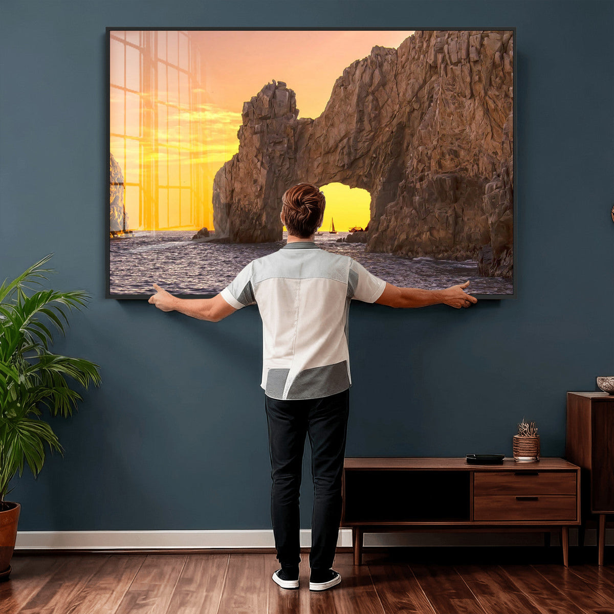 El Arco Cabo San Lucas Ocean Arch Wall Art Canvas Print
