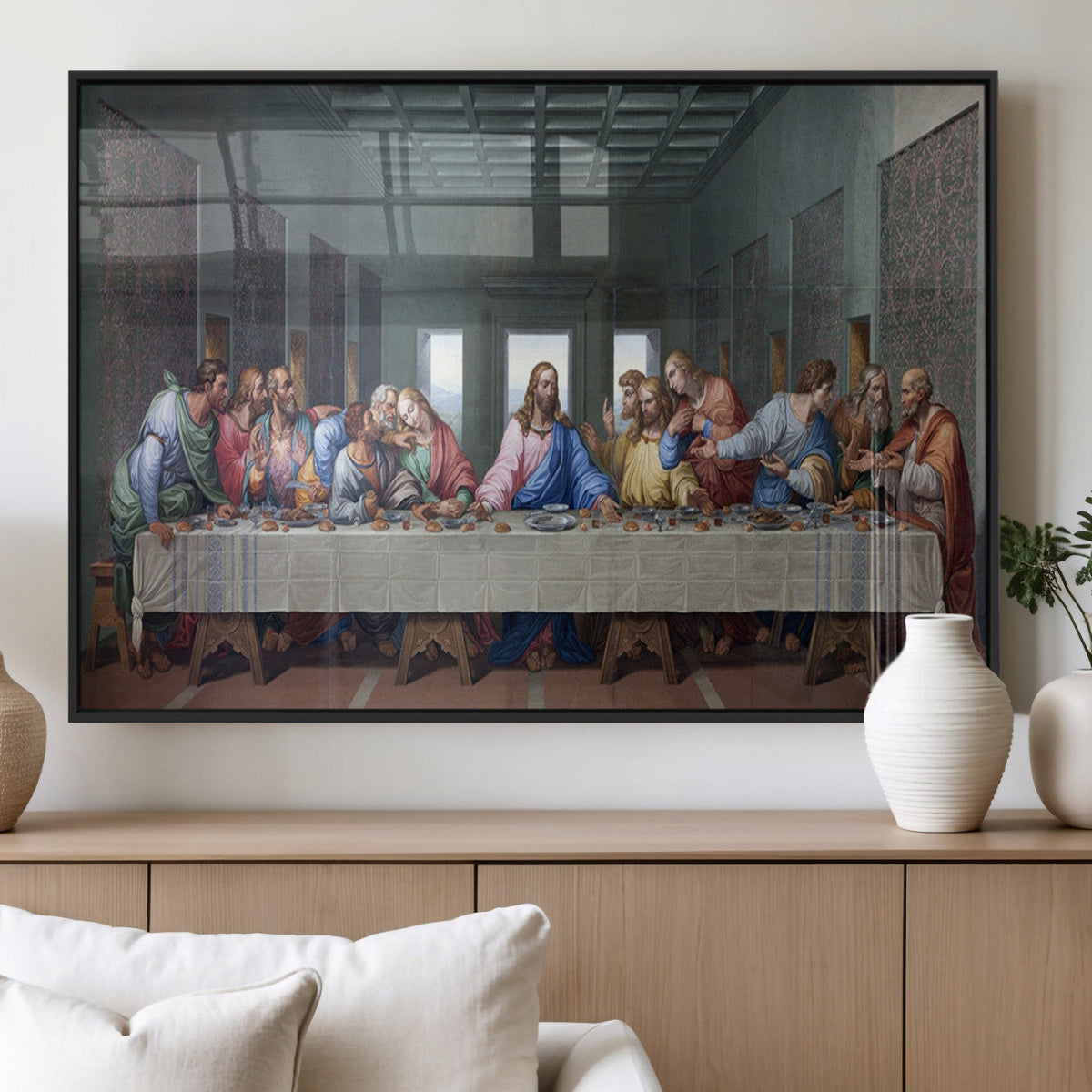 The Last Supper Multi Panel Canvas Wall Art