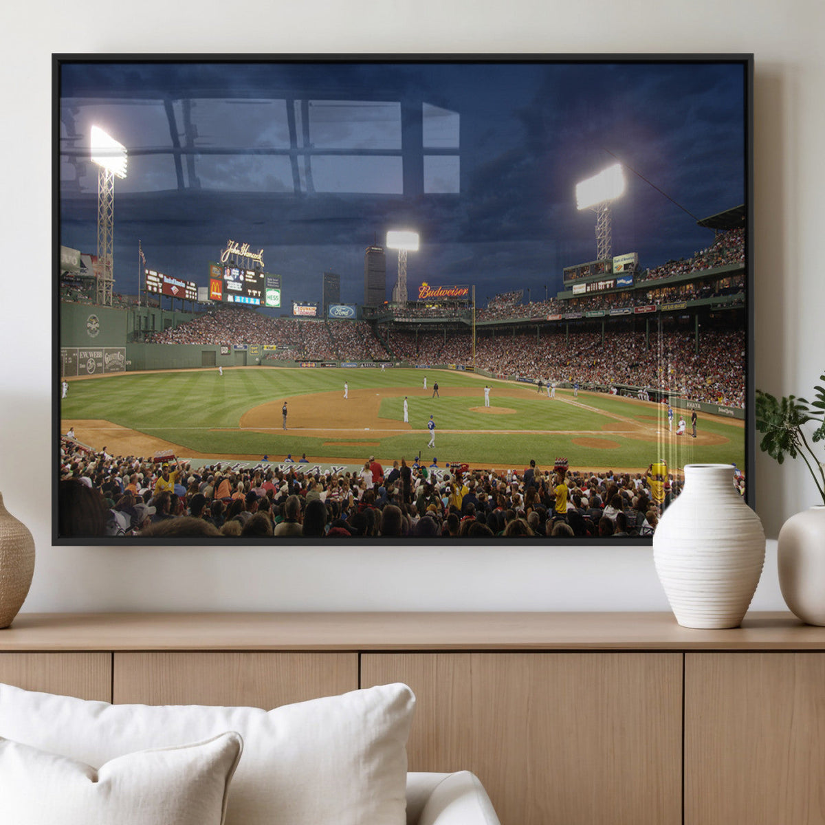 Boston Red Sox Baseball Team Print Canvas - Massachusetts