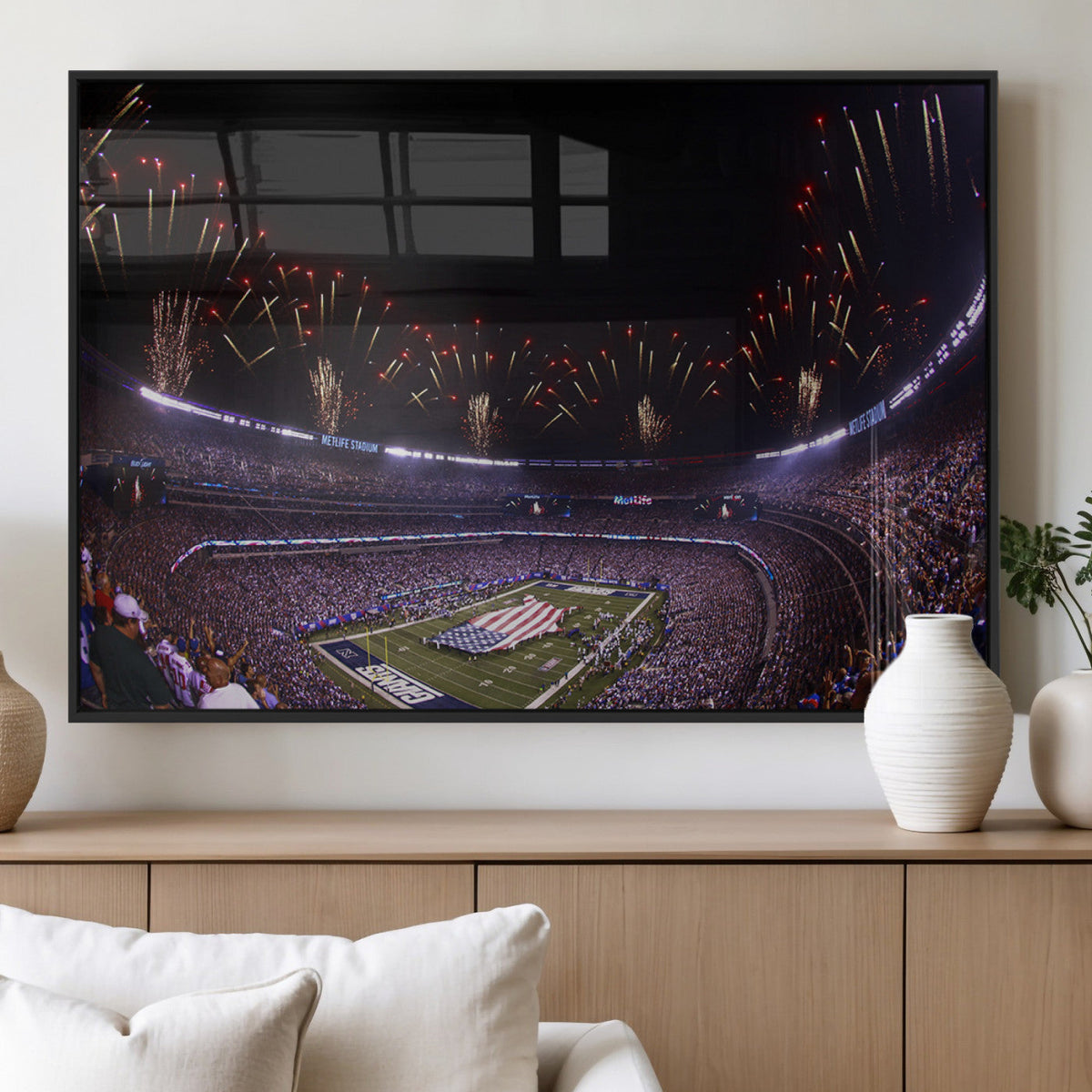 New York Giants Football Team Print - East Rutherford