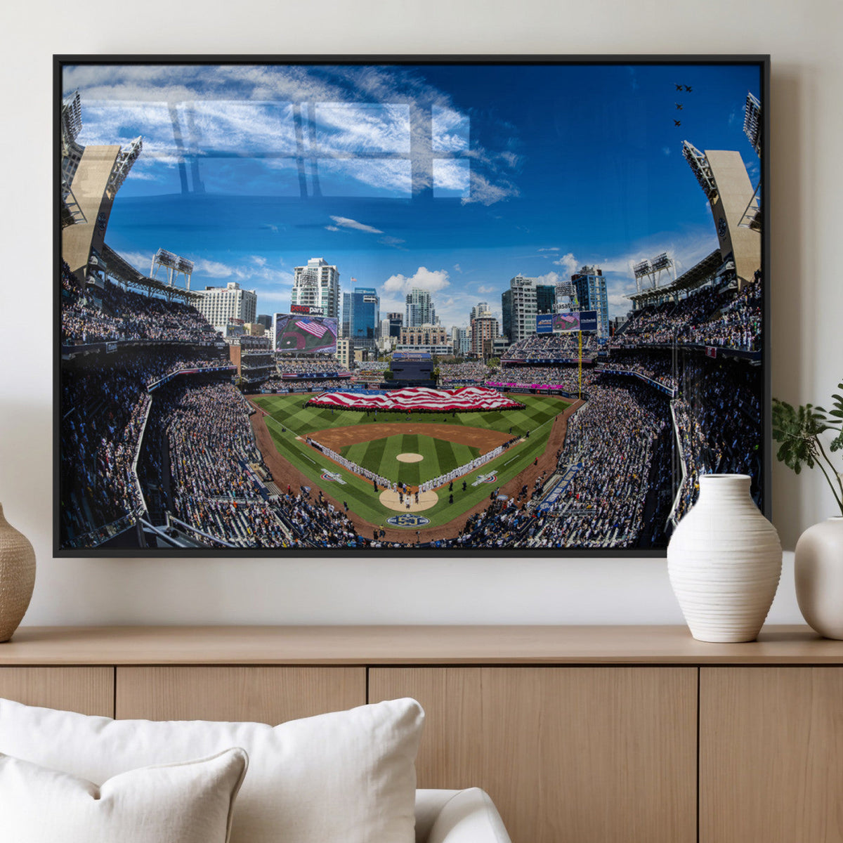 San Diego Padres Baseball Team Print - Petco Park Stadium