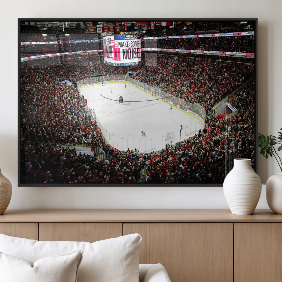 PNC Arena Raleigh North Carolina Hurricanes Hockey Stadium
