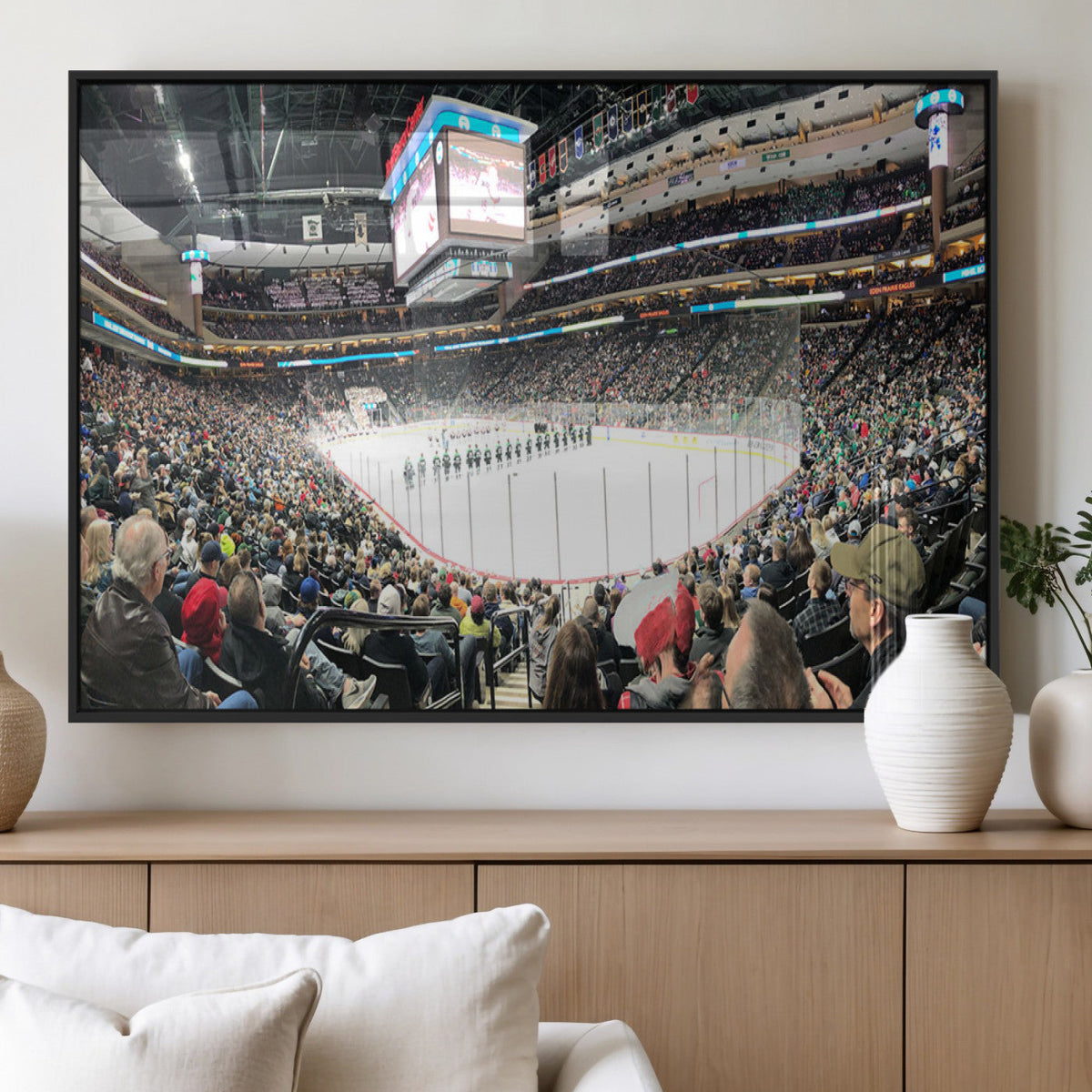Xcel Energy Center St Paul Minnesota Wild Ice Hockey Stadium