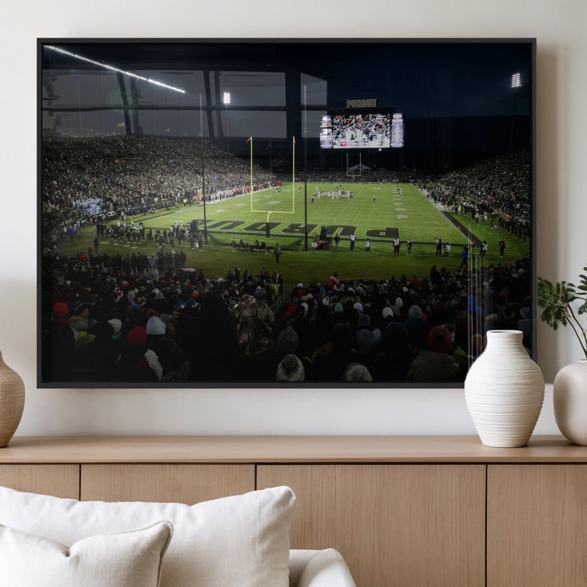 Purdue Boilermakers Football Team Print - West Lafayette
