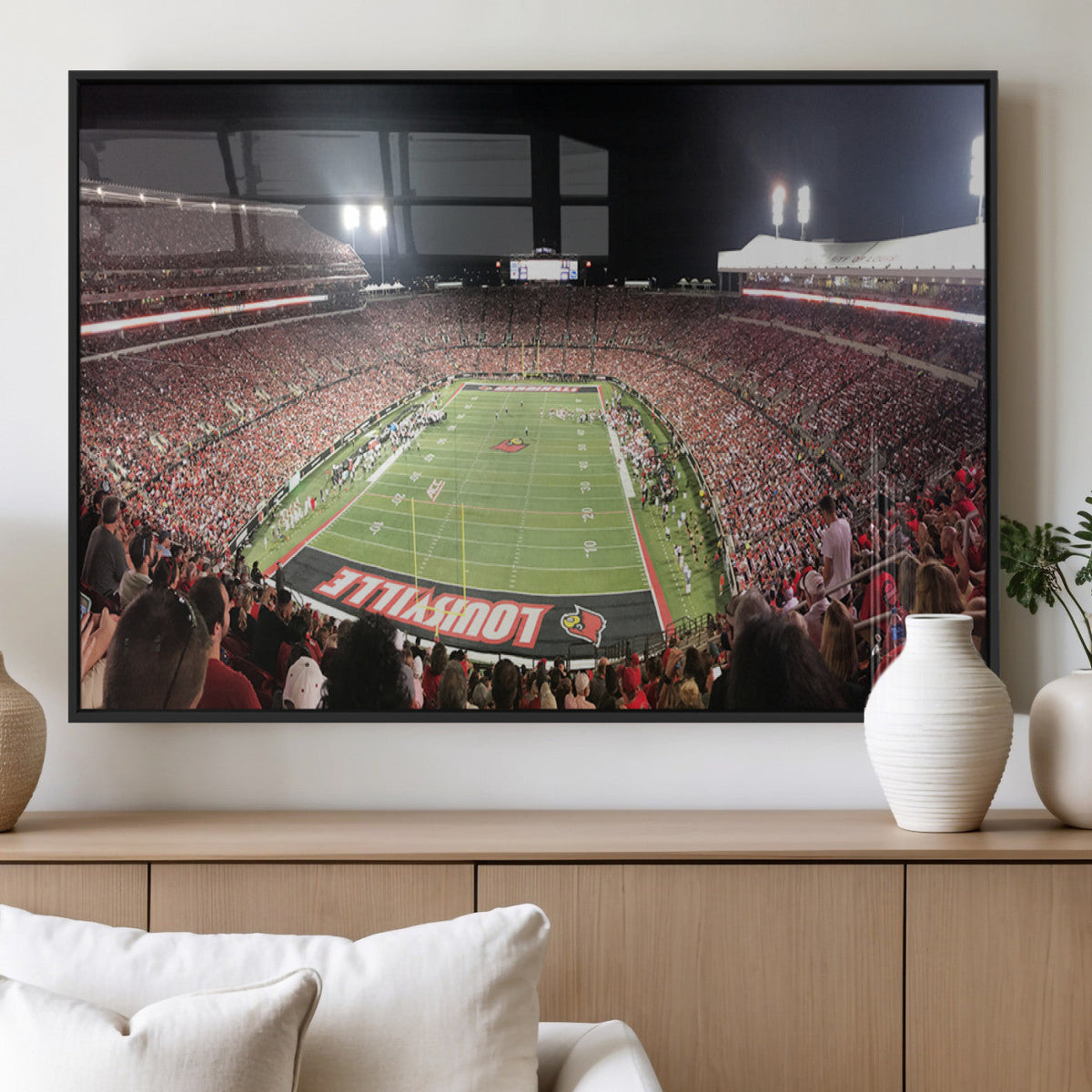 University of Louisville Cardinals Football Team Print -
