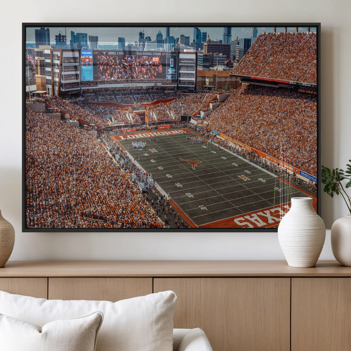 University of Texas Longhorns Football Team Print - Austin