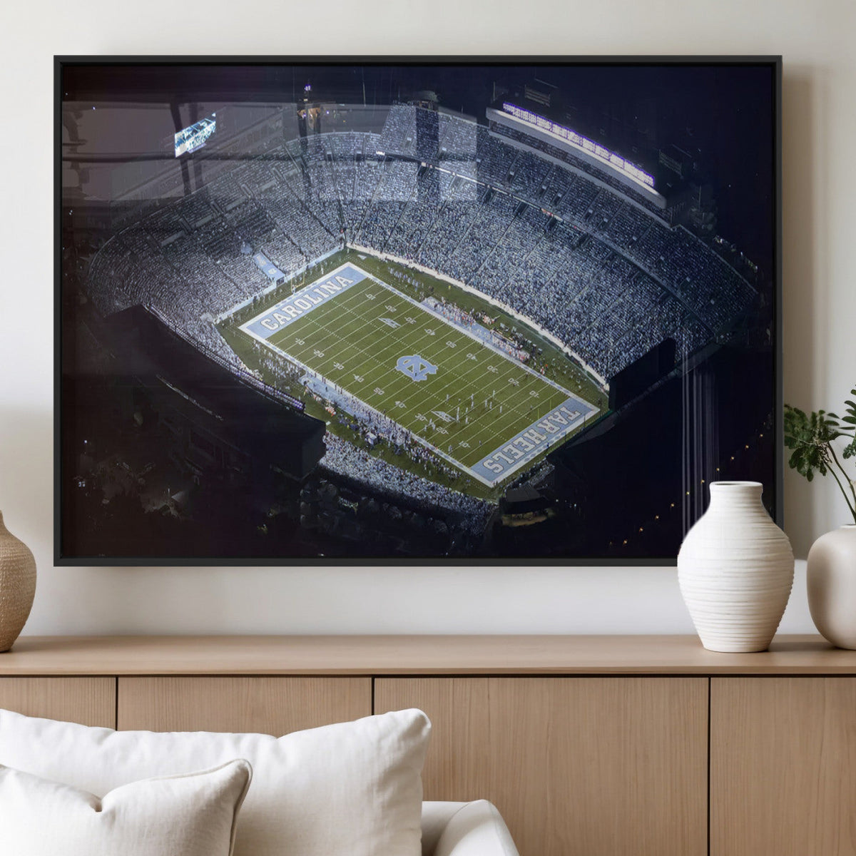 University of North Carolina Tar Heels Football Team Print -