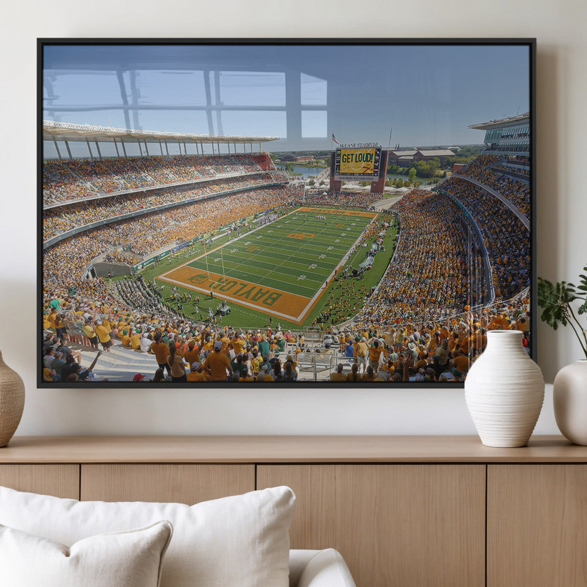 Baylor University Bears Football Team Print - Waco McLane