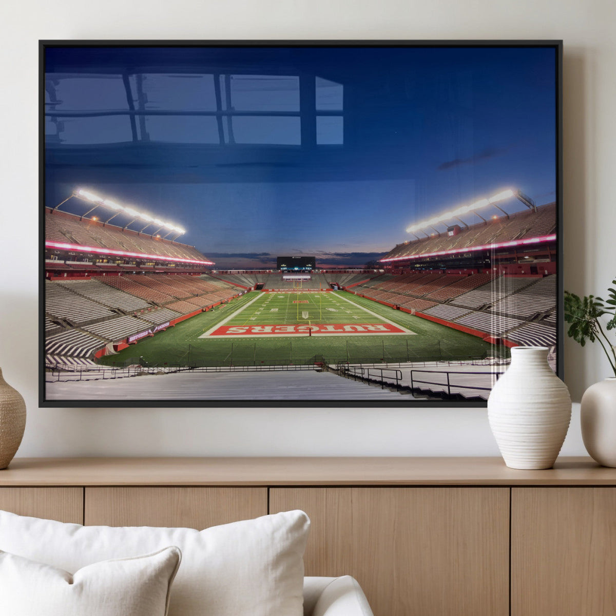 Rutgers Scarlet Knights Football Team Print - Piscataway SHI