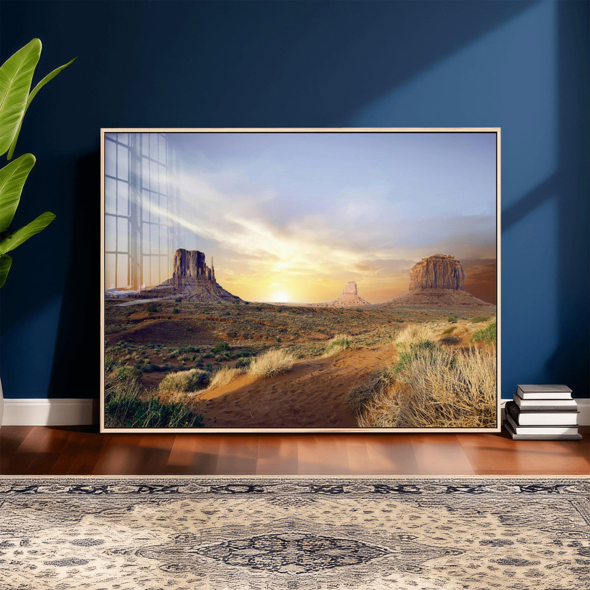Monument Valley Desert Wall Art Canvas Print, Southwest