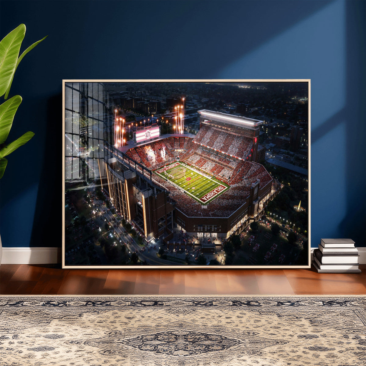 Oklahoma Memorial Stadium - Gaylord Memorial Stadium Wall